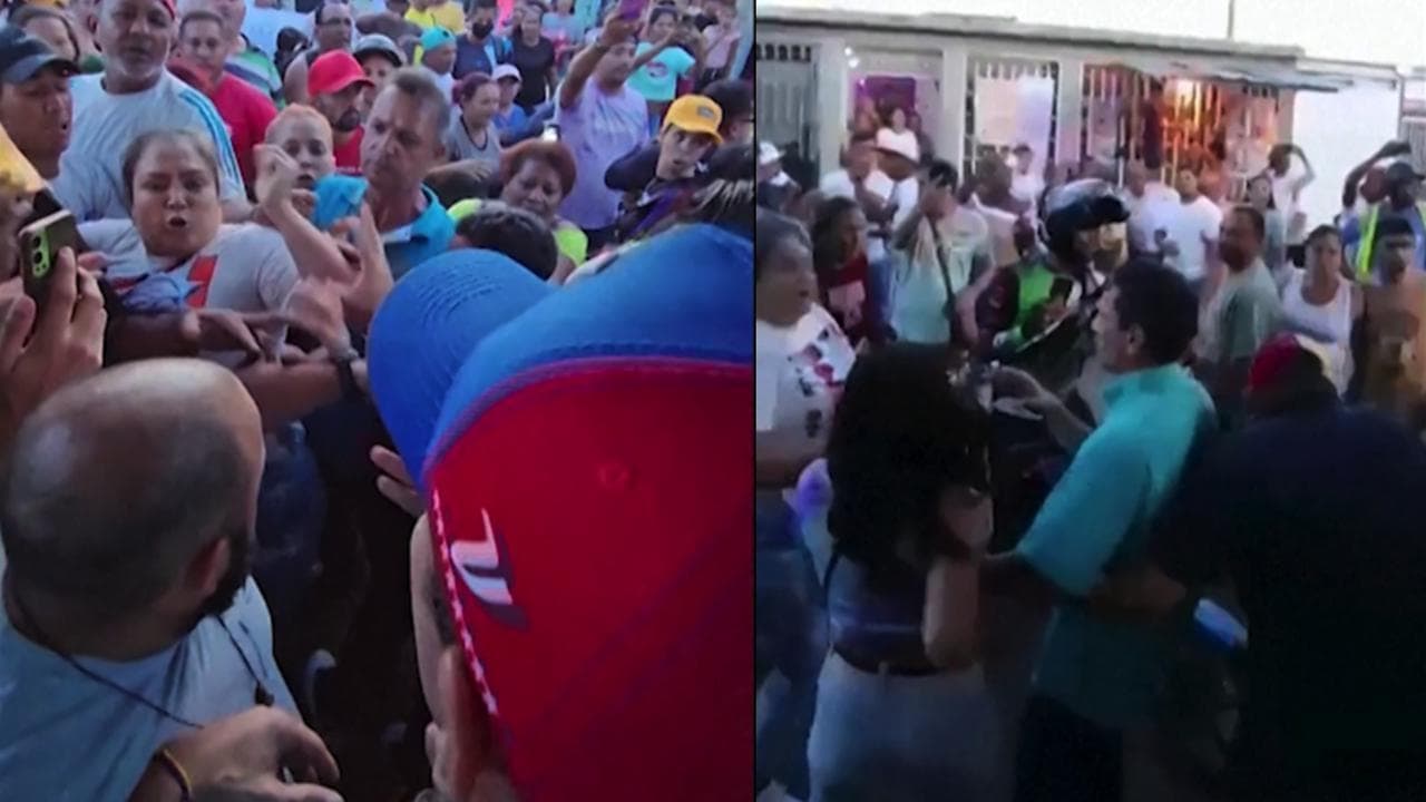 Venezuela, donna schiaffegia il leader dell'opposizione durante la campagna elettorale