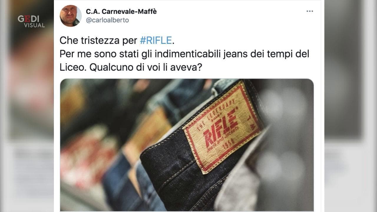 Nostalgia Rifle: l'azienda fallisce e i social ricordano gli storici jeans