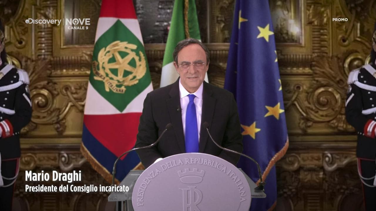 Crozza diventa Draghi: "Grazie, dopo la Merkel potrò incontrare Crimi"