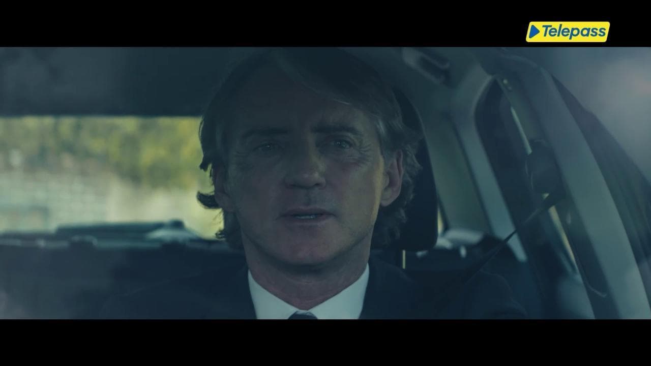 Mancini protagonista del nuovo spot Telepass