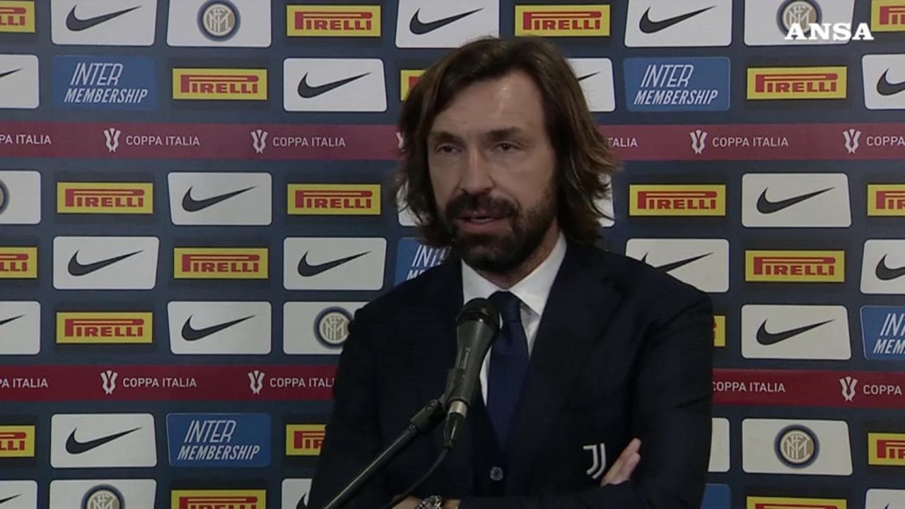 Inter-Juve, Pirlo: "Ronaldo sta giocando tanto, giusto farlo rifiatare"