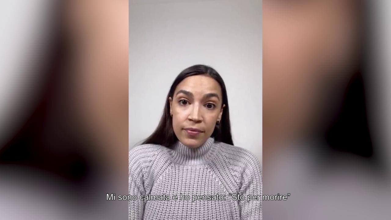 Ocasio-Cortez: "Ho avuto paura di morire nell'assalto a Capitol Hill"