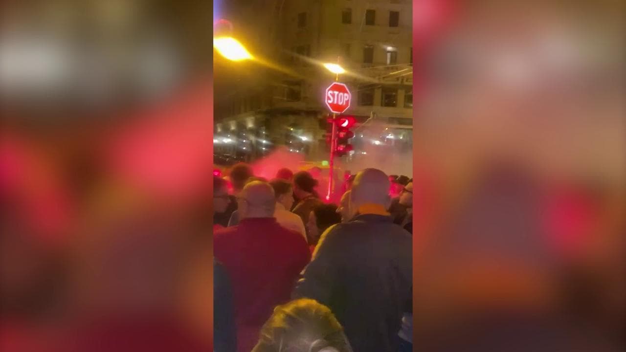 Europa League, i tifosi della Roma hanno invaso Budapest per la finale col Siviglia