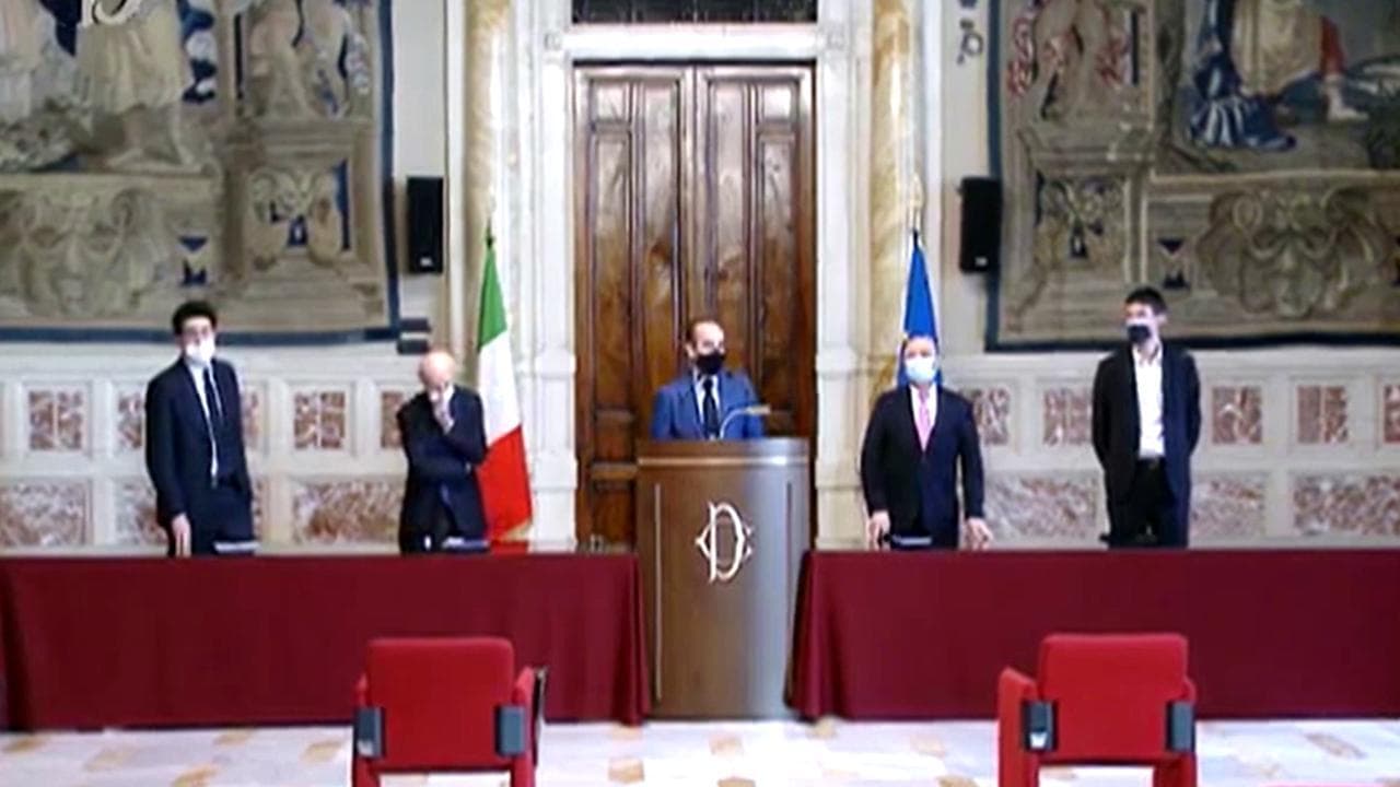Consultazioni, Nencini (Psi): "Ok a programma scritto". Tabacci: "Ipotesi Draghi non esiste"