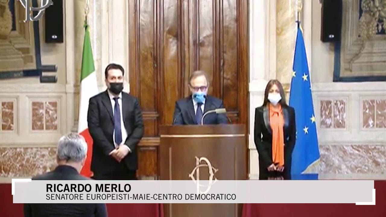 Consultazioni, Merlo (Europeisti): "Conte la persona giusta per guidare il governo"