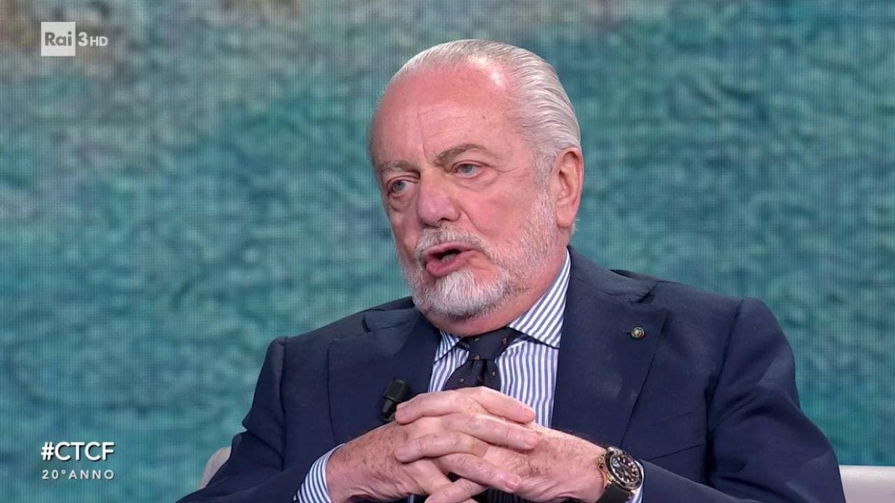 Aurelio De Laurentiis: "Spalletti è un uomo libero"