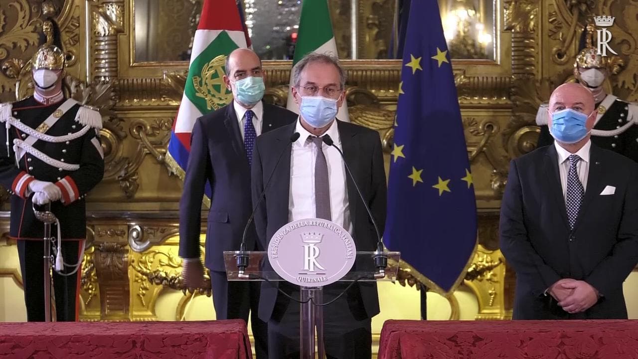 Consultazioni, Tabacci: "Avanti con Conte, unico punto di equilibrio"
