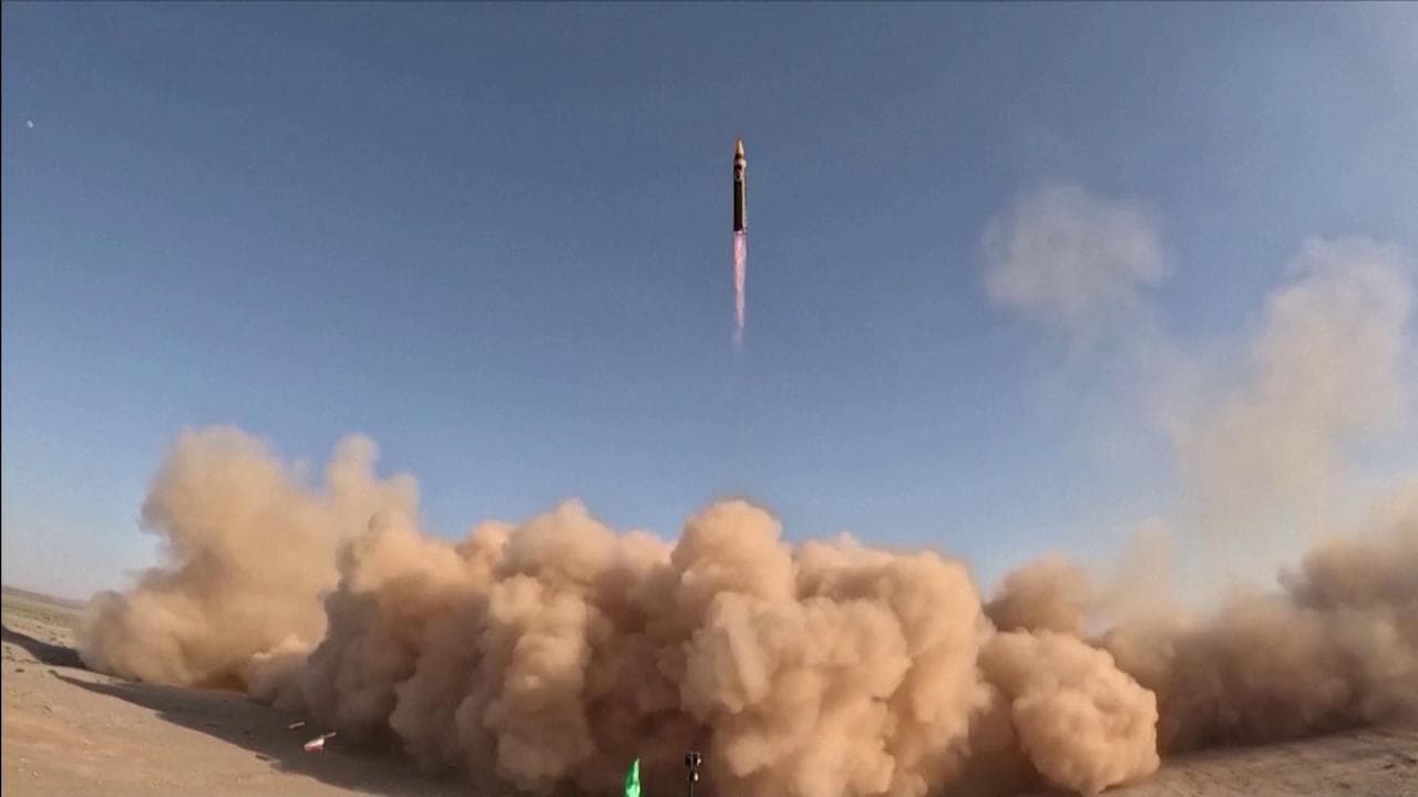 L'Iran ha testato il lancio di un nuovo missile balistico