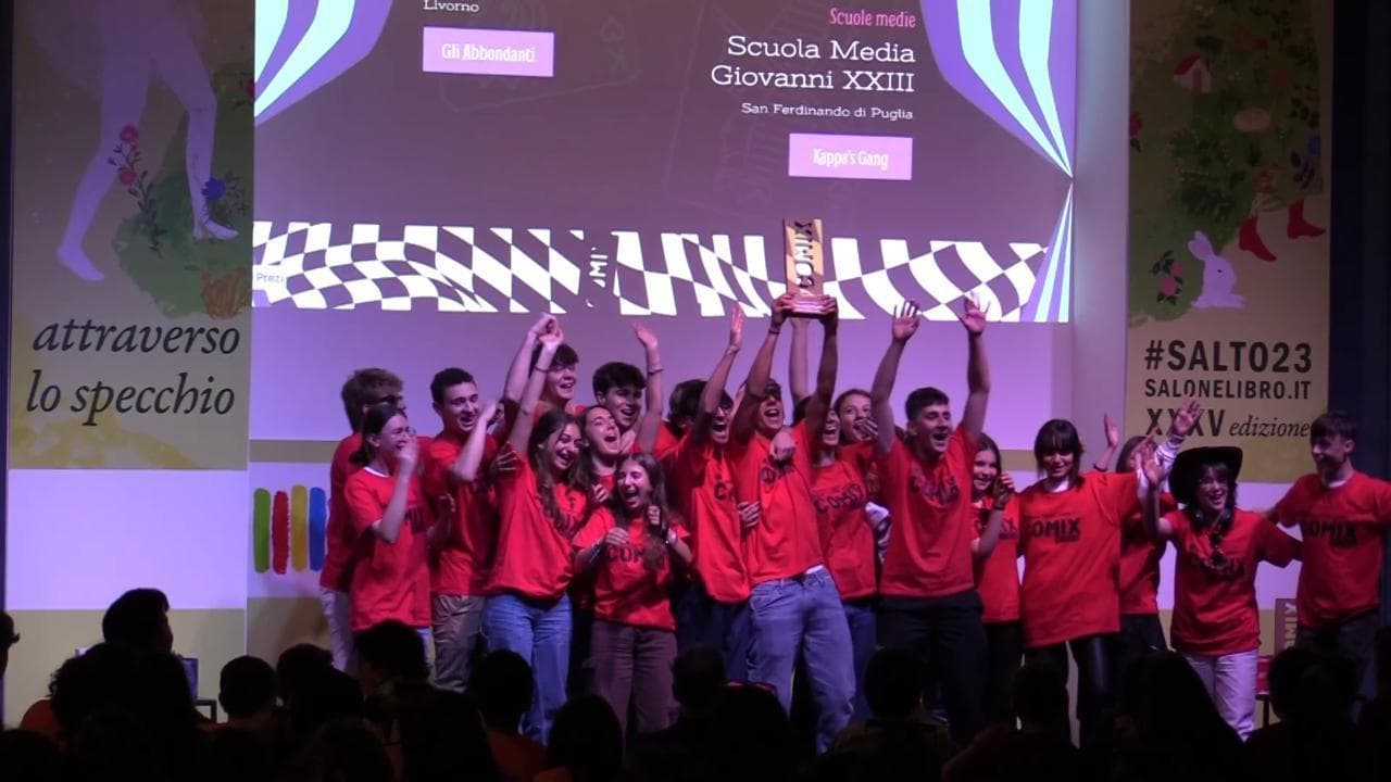Salone del Libro, ecco i vincitori della finalissima dei Comix Games