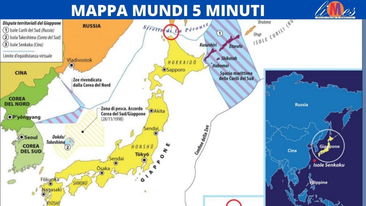 Il Giappone  (e gli Stati Uniti) contro la Cina: Tokyo si riarma - Mappa Mundi 5 minuti