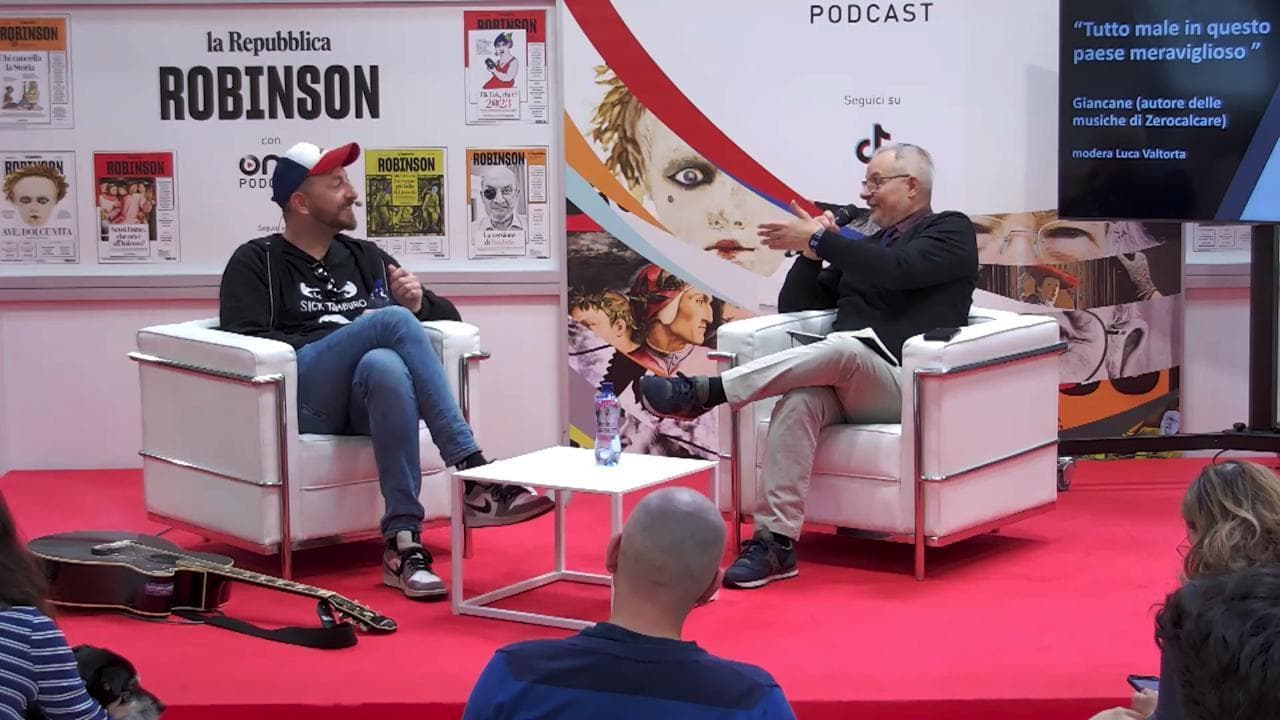 Salone del libro 2023, Arena Robinson: Tutto male in questo paese meraviglioso