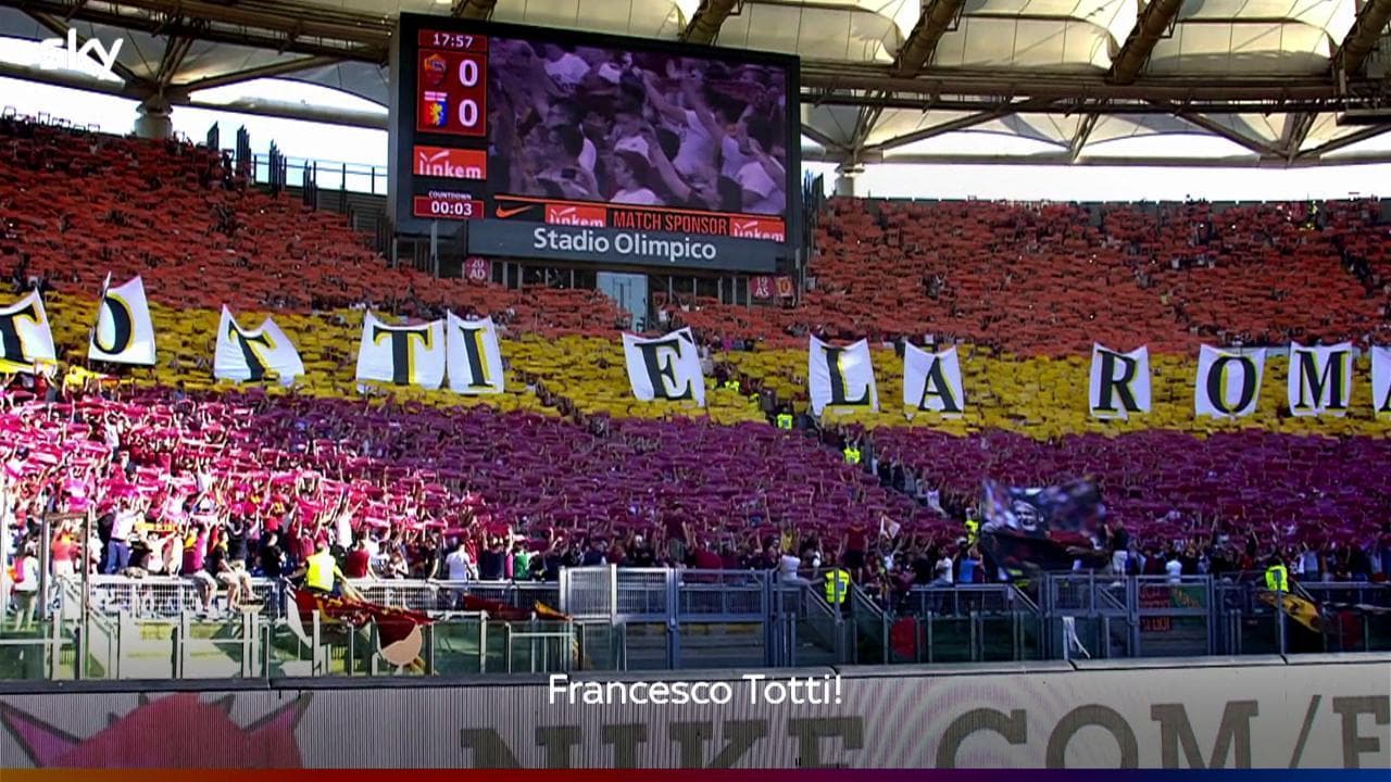 'Speravo de mori' prima', Totti e Castellitto ricordano l'ultima partita: "C'è un inizio e c'è una fine"