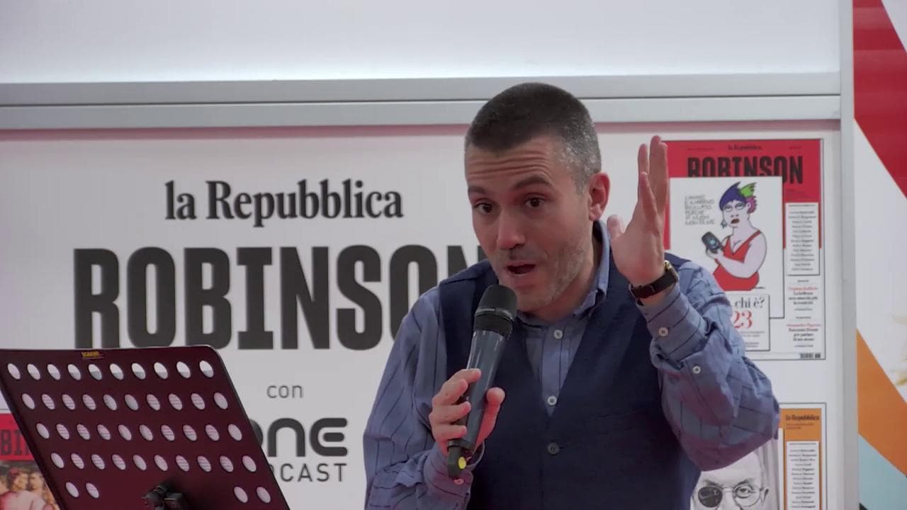 Salone del libro 2023, Arena Robinson: Momenti di trascurabile ansia Saverio Raimondo
