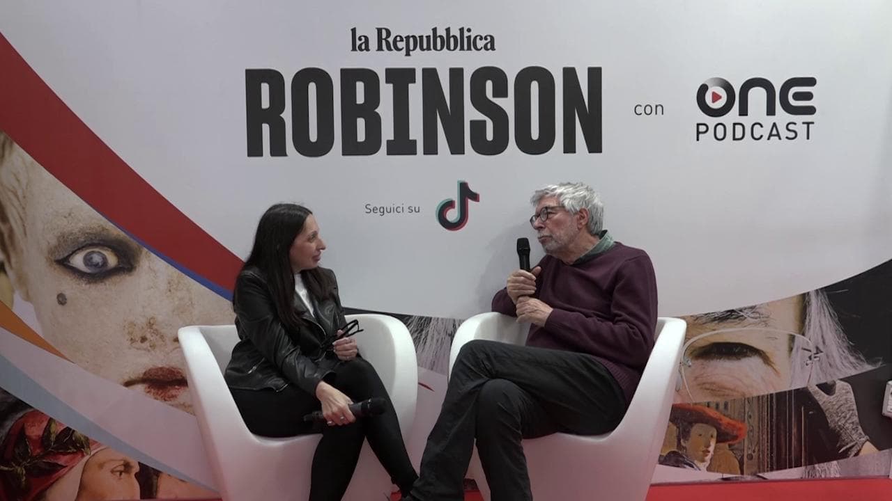 Domenico Starnone ospite all'Arena Robinson: "La letteratura deve essere libera"
