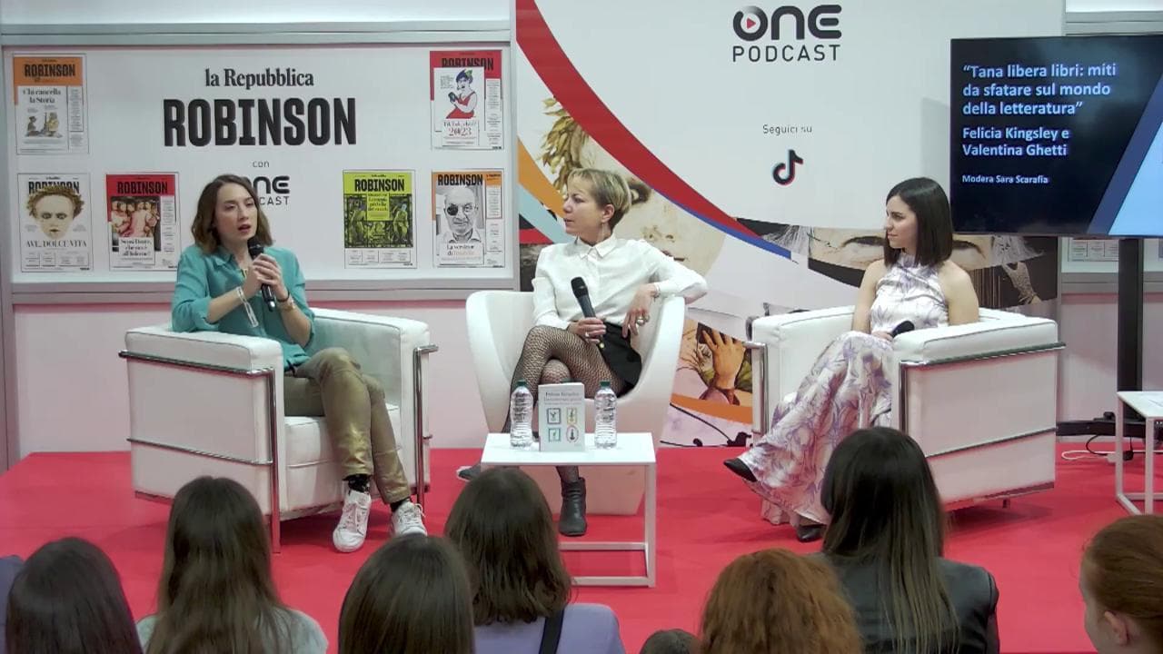 Salone del libro 2023, Arena Robinson: Tana libera libri: miti da sfatare sul mondo della letteratura