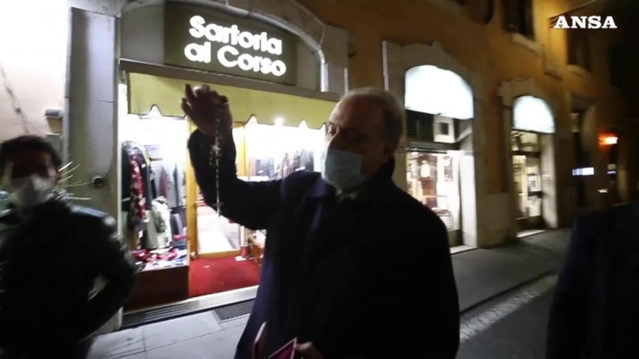 Cesa: "Confido nella giustizia e in Cristo, ne uscirò presto"
