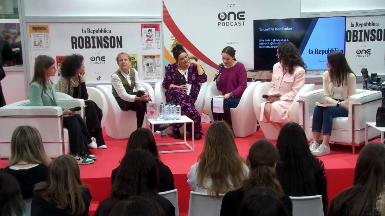 Salone del libro 2023, Arena Robinson: Incontro con le booktoker