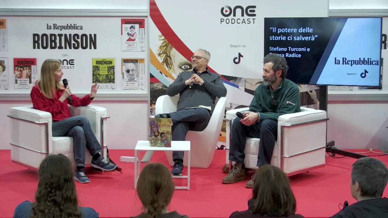 Salone del libro 2023, Arena Robinson: Il potere delle storie ci salverà