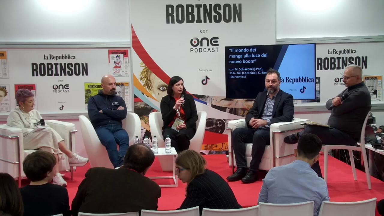 Salone del libro 2023, Arena Robinson : Il mondo dei manga alla luce del nuovo boom