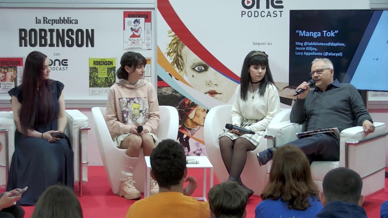 Salone del libro 2023, Arena Robinson - MangaTok