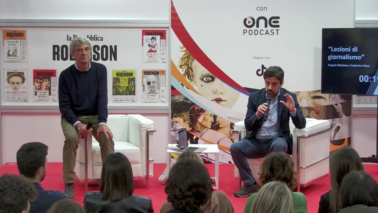Salone del libro 2023, Arena Robinson - Lezioni di giornalismo, dal podcast ad Instagram