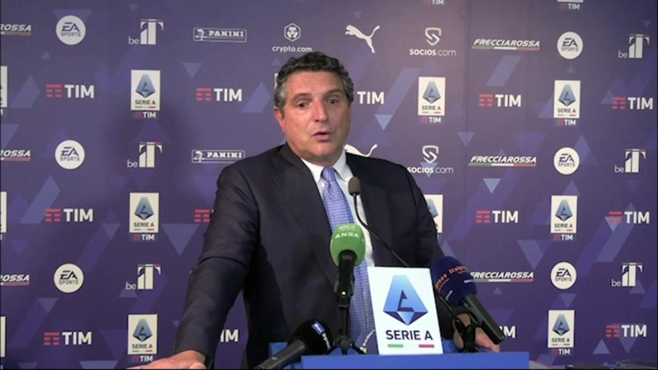 Serie A, l'ad De Siervo: "Questo bando dei diritti tv è il più difficile di sempre"