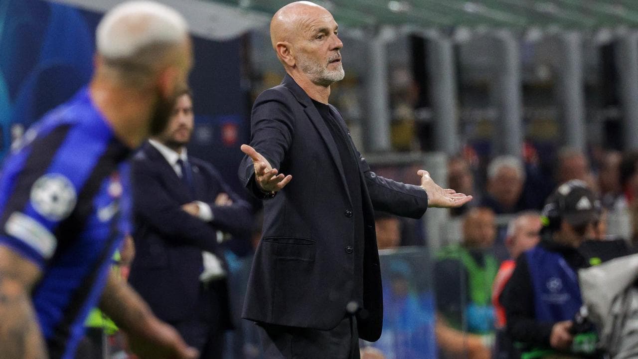 Inter-Milan, Pioli: "La delusione vera sarebbe non giocare la prossima Champions"