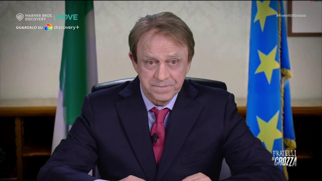 Crozza-Lollobrigida sulla difesa dell'etnia italiana: "Ci sono cose tipiche che vanno tutelate"