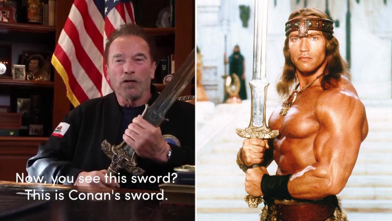 Schwarzenegger vs. Trump, parole durissime e la spada di Conan come metafora dell'America: ''Assalto al Congresso è la Notte dei cristalli degli Usa''