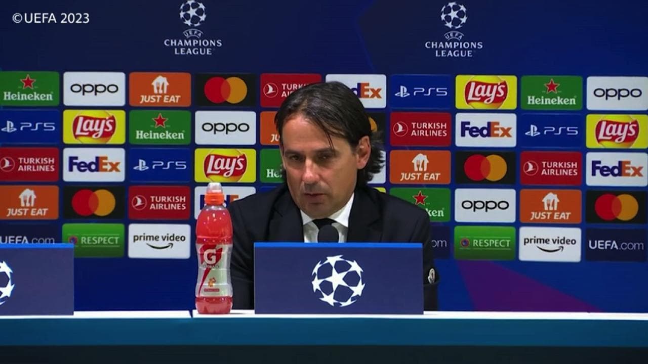 Champions League, Inzaghi: "Avanti con questo spirito, manca ancora un piccolo passo"