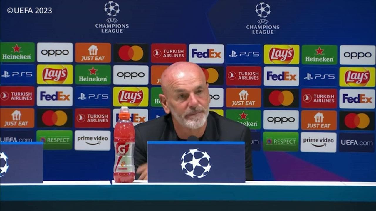 Champions League, Pioli: "Conosco i miei giocatori, so che possiamo fare meglio al ritorno"