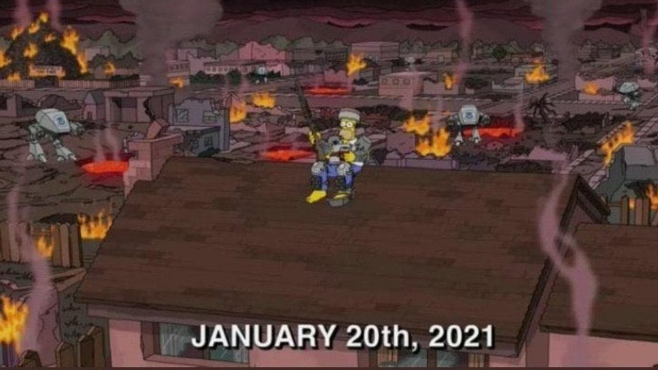 Assalto al Congresso Usa, i Simpson e quella scena già vista: 5 altre profezie poi avverate