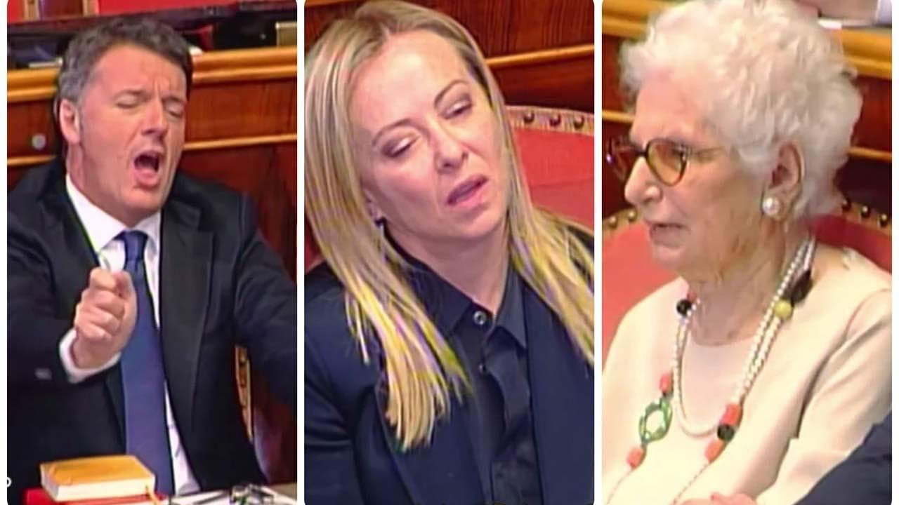 Morandi show al Senato, cantano ministri e senatori. E su "Caruso" cantano anche Segre e Meloni