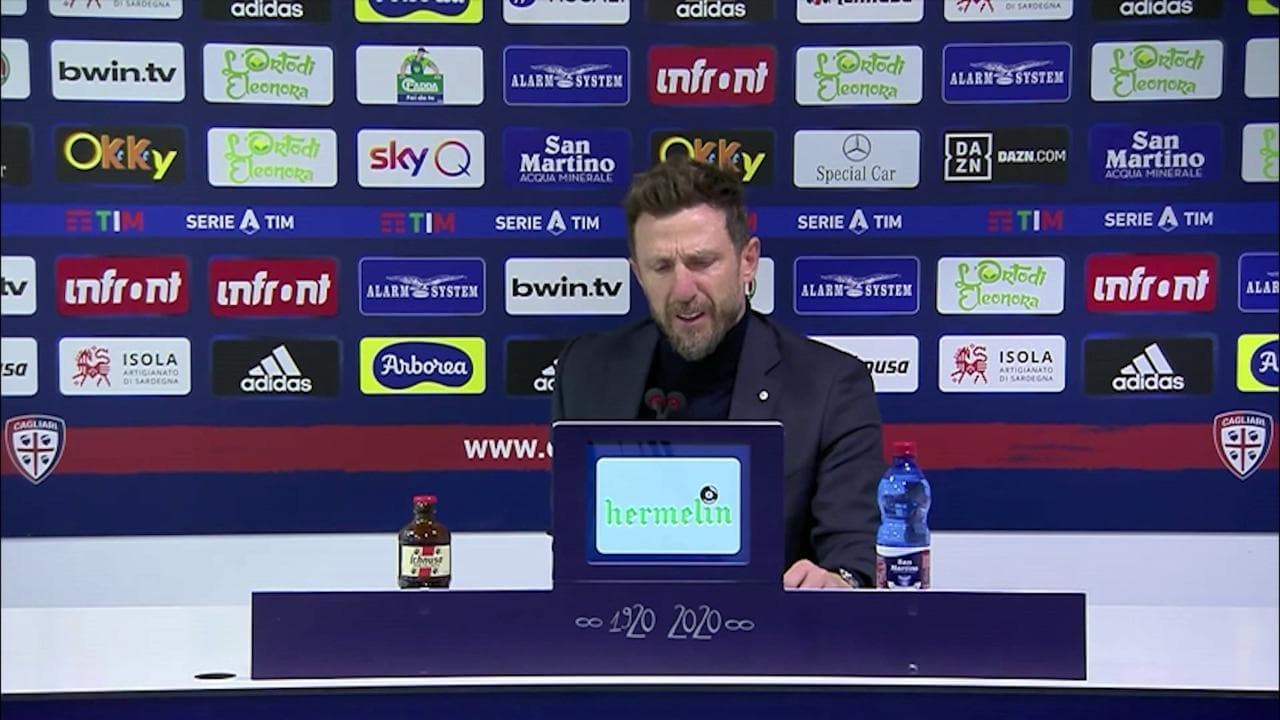 Cagliari, Di Francesco: "Io a rischio esonero? Che domanda del c..."