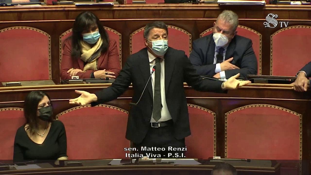 Legge di Bilancio, Renzi: "Legislatura come bicicletta: se non si muove termina"