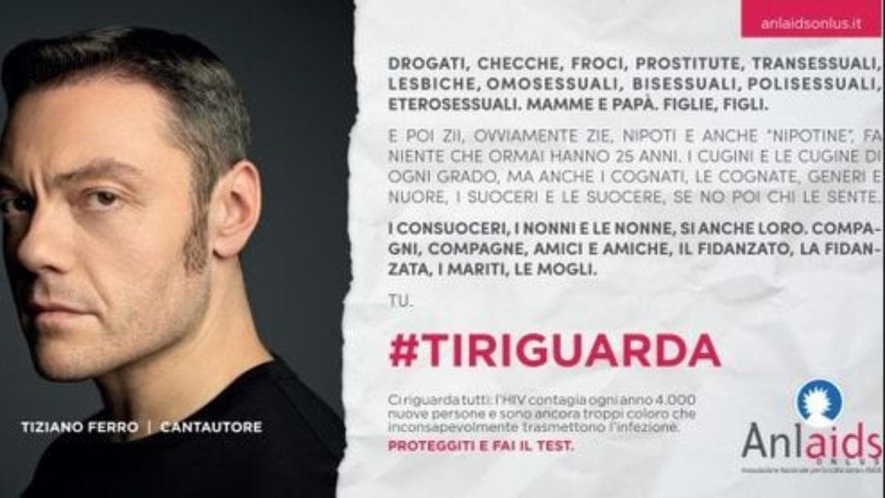 L’Aids non è stato sconfitto, il messaggio dell’Anlaids