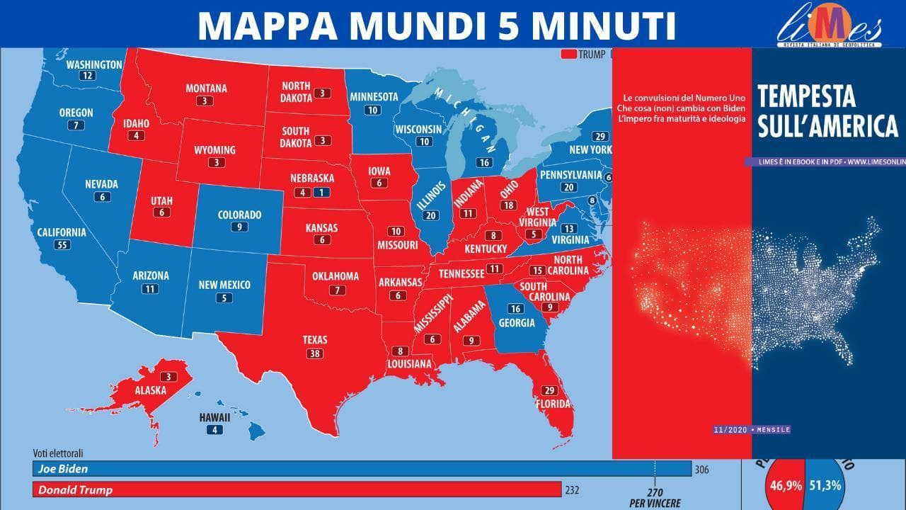Biden e la crisi Usa. Tempesta sull'America - Mappa Mundi 5 minuti