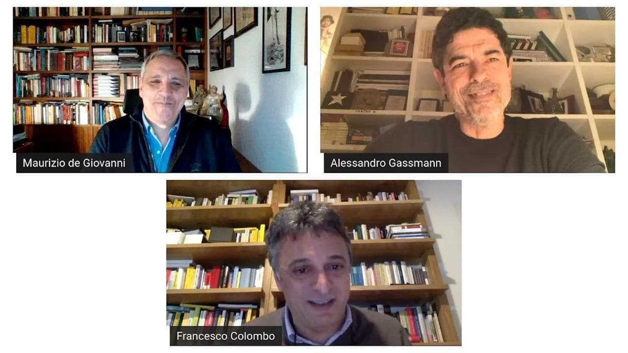 Maurizio De Giovanni dialoga con Alessandro Gassmann