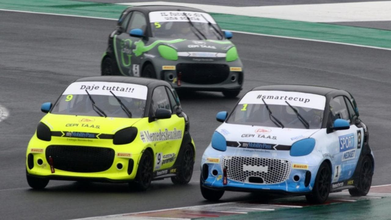 Smart e-cup, il monomarca elettrico ha il suo campione