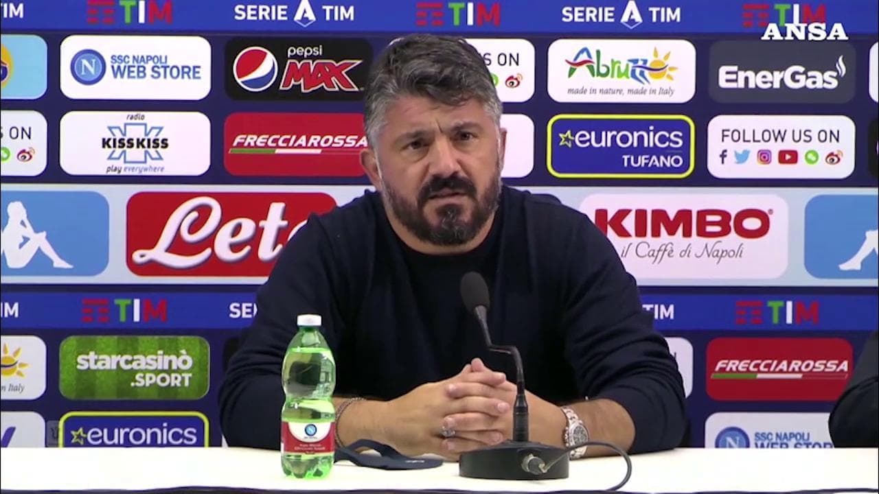 Napoli, Gattuso: "Maradona va onorato ma spero prevalga il buonsenso"