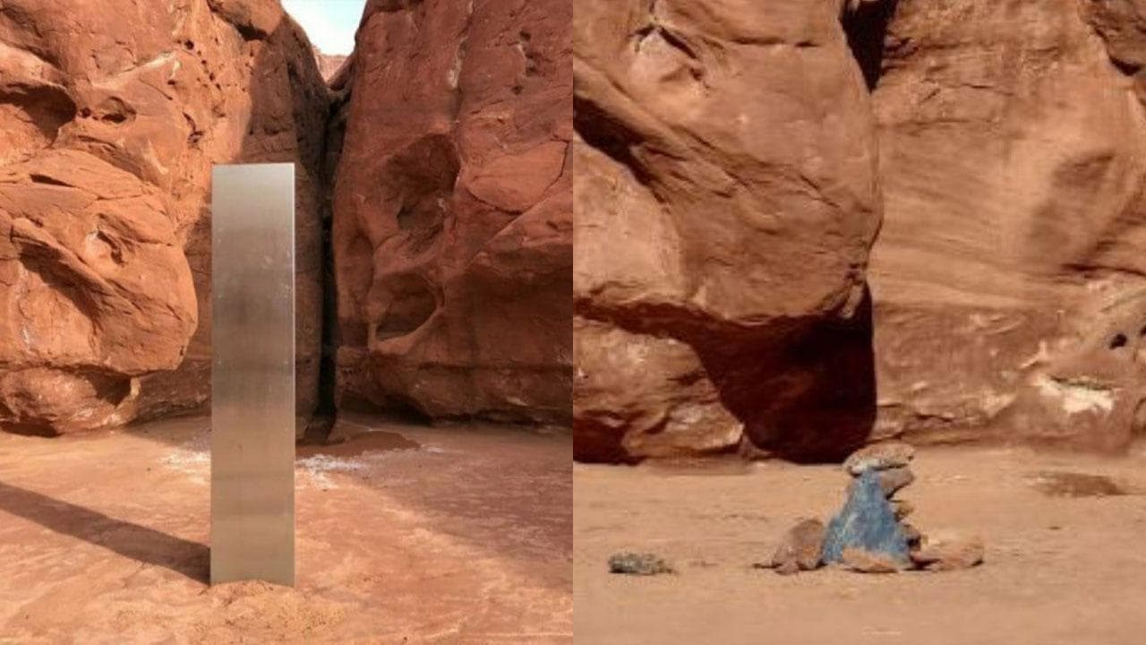 Il misterioso monolite dello Utah è scomparso: al suo posto c'è una piramide