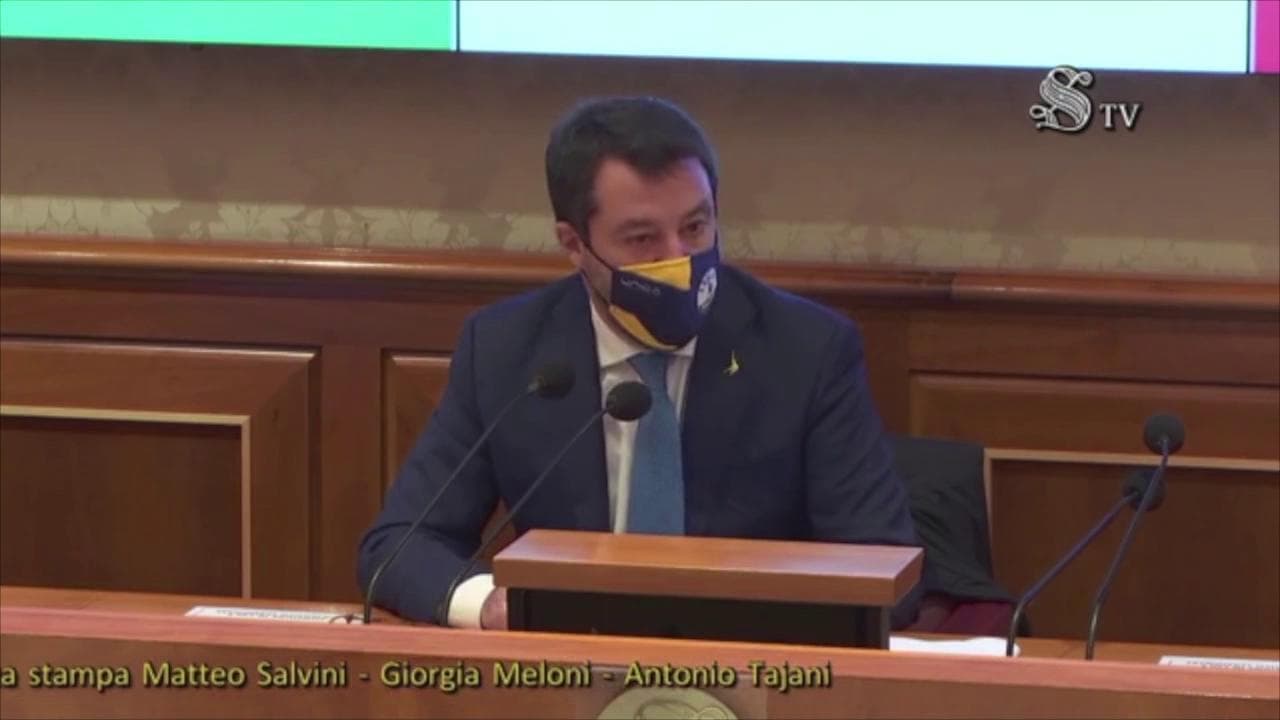Voto sullo scostamento di bilancio, Salvini: "Vedremo se è solo terrore della maggioranza per i numeri o l'inizio di un percorso di dialogo vero"