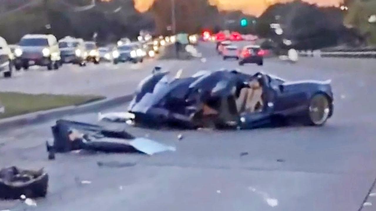 Youtuber 17enne schianta l'auto del padre: così distrugge la Pagani Huayra da 3,8 milioni di euro
