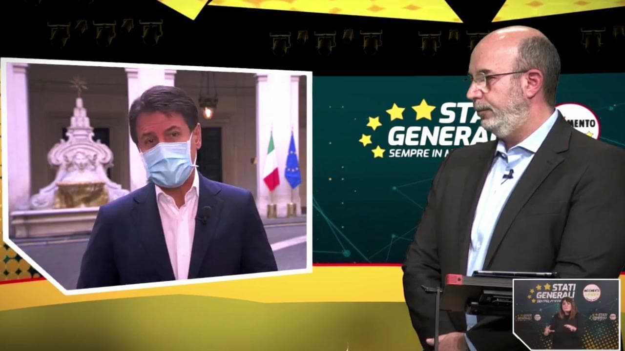 Conte a Stati Generali M5s: "Siete comunità tosta. Con Grillo ci sentiamo, rimane mente più giovane del Movimento"
