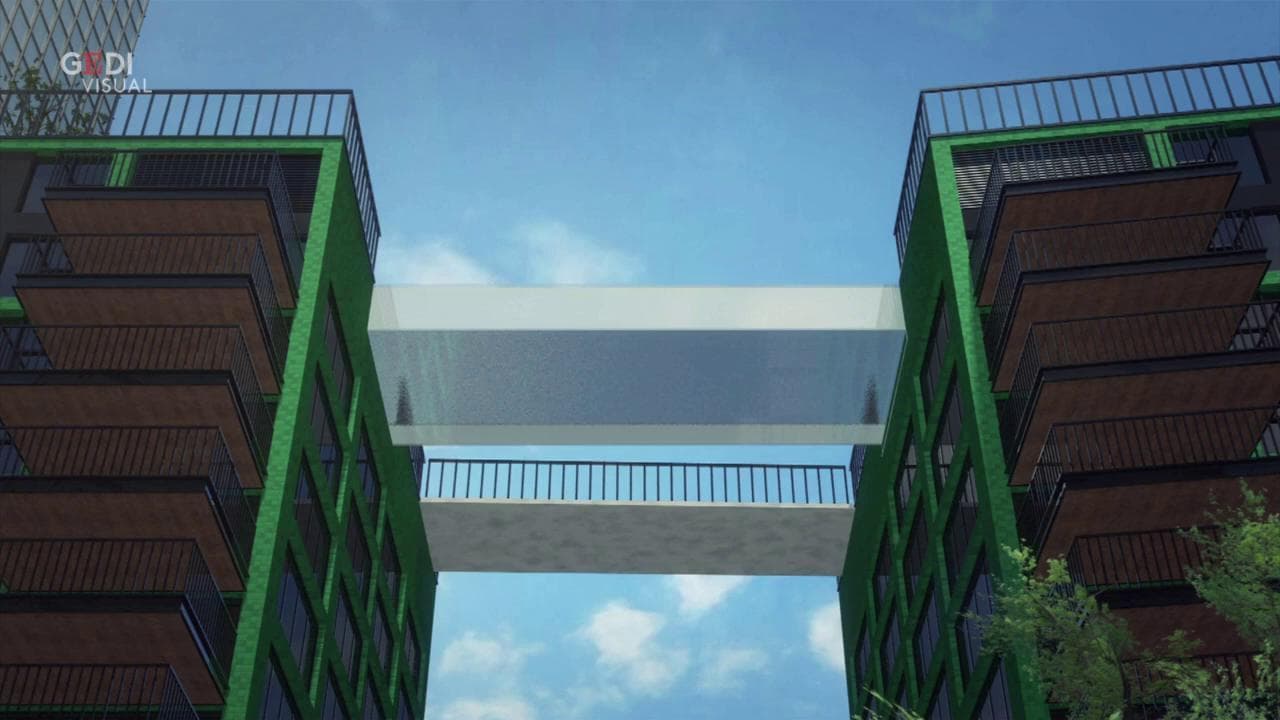 Londra, completata la prima piscina sospesa del mondo: "Sembrerà di fluttuare nell'aria"