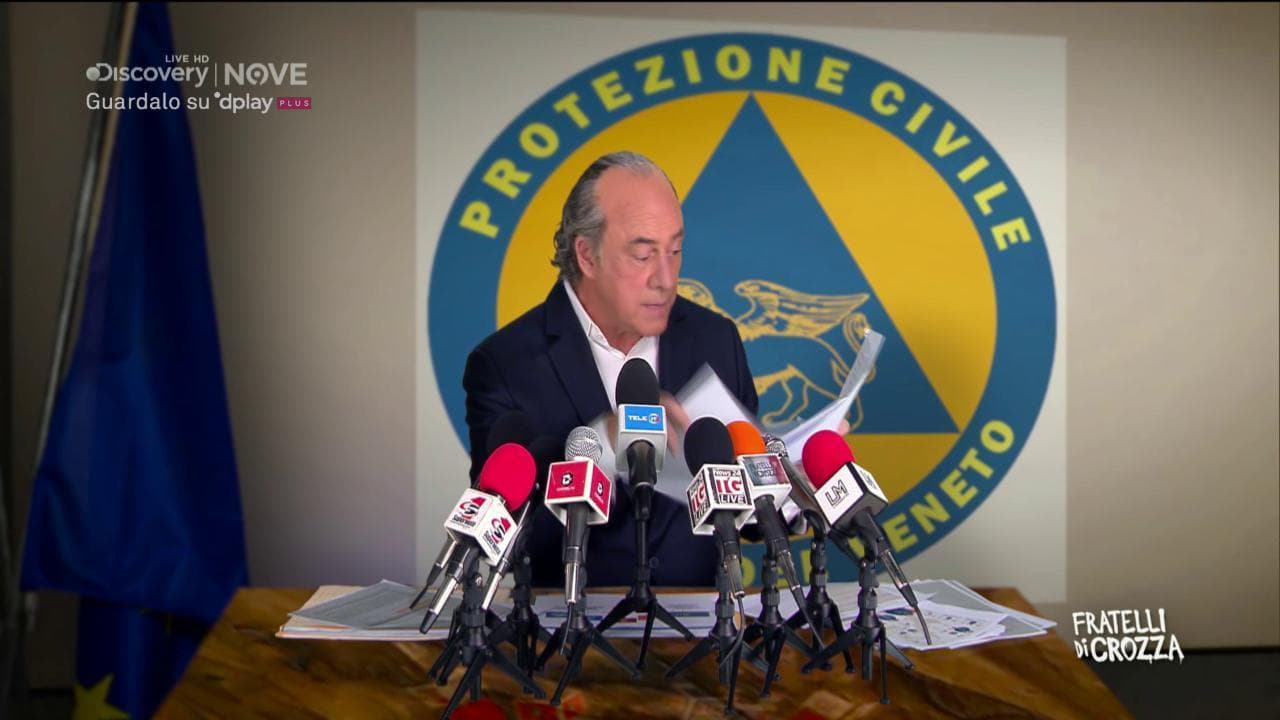 Crozza-Zaia: "Se noialtri vorria che il Veneto resti in zona gialla dovemo fare uno spritz in meno al giorno"