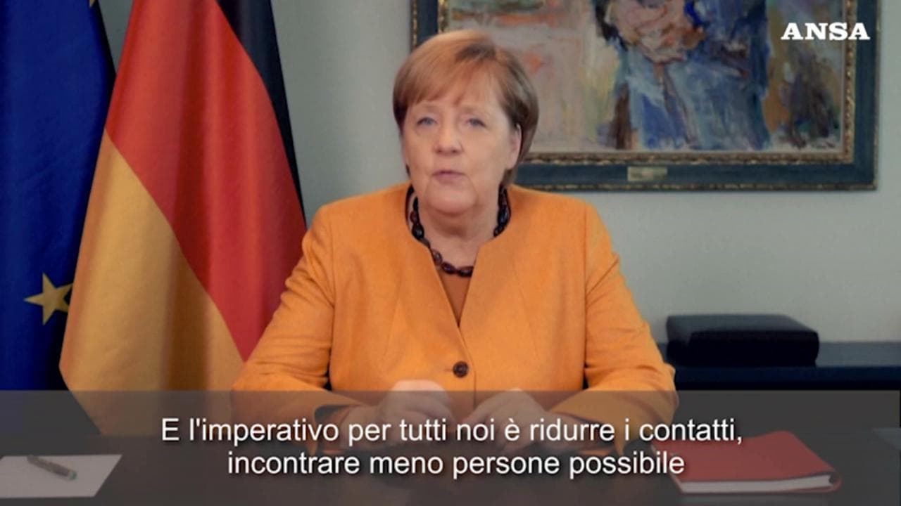 Covid, Angela Merkel ai tedeschi: "L'imperativo è incontrare meno persone"