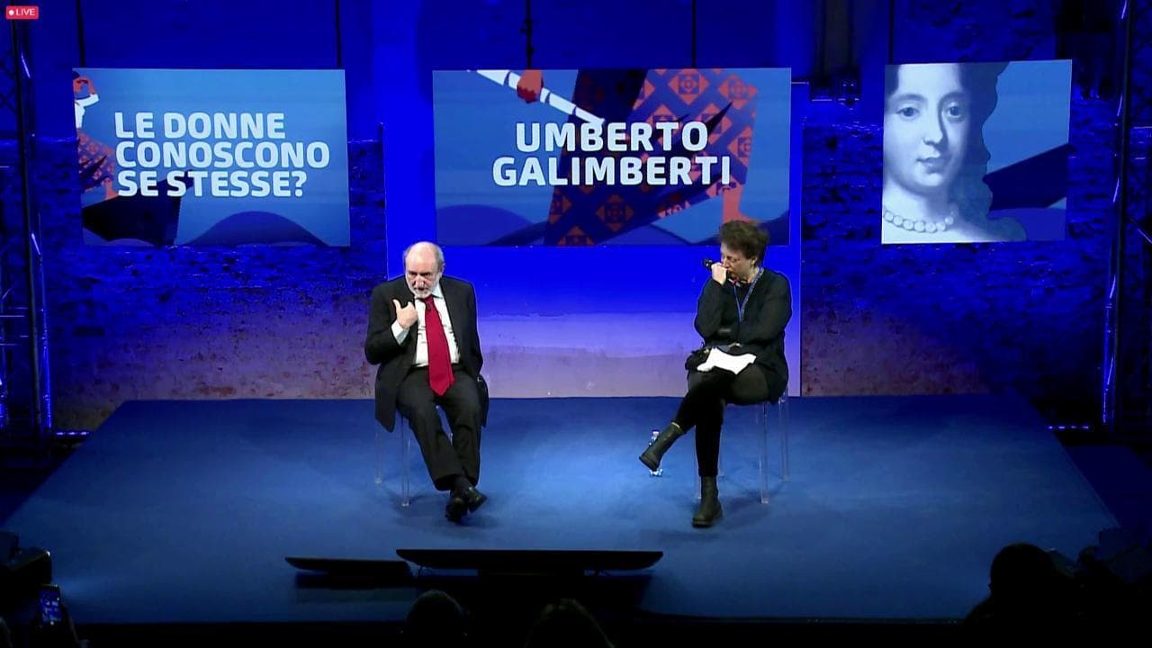 Festival L'Eredità delle Donne. Umberto Galimberti: Le donne conoscono se stesse?