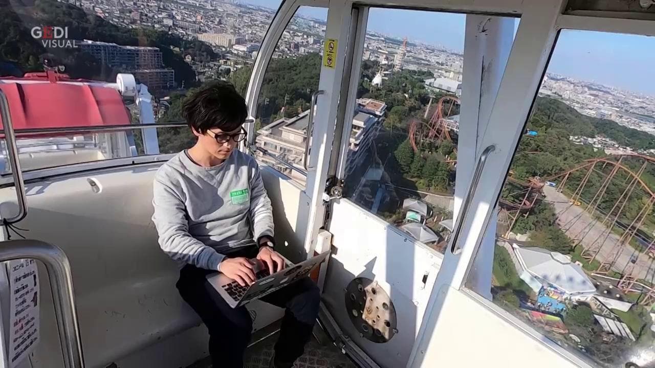 A Tokyo si lavora in smart working al luna park: le video-conferenze sono sulla ruota panoramica
