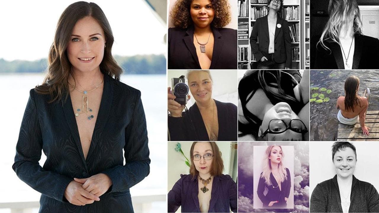 La giacca della prima ministra finlandese è virale: il dibattito per uno scatto